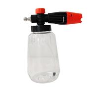 MagiDeal Spruzzatore di schiuma da 1 litro, multiuso, per la pulizia, pressione manuale, portatile, per la pulizia della casa, il lavaggio dei vetri delle, Chiaro