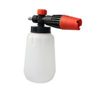 MagiDeal Spruzzatore di schiuma da 1 litro, multiuso, per la pulizia, pressione manuale, portatile, per la pulizia della casa, il lavaggio dei vetri delle, Bianco