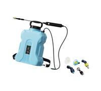 MagiDeal Spruzzatore Elettrico da Giardino Portatile Multifunzione Ricaricabile da 12 Litri, Professionale per la spruzzatura delle Piante, Blu