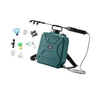 MagiDeal Spruzzatore Elettrico da Giardino, spruzzatore d'Acqua Professionale da 12 Litri, Multiuso, a 2 velocità, con Lancia Retrattile per irrigazione, Verde