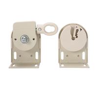 MagiDeal Staffe di Montaggio universali per Tende da Sole Esterne, Ricambio per Kit di manovella Senza Fili per Tende avvolgibili per terrazze, Cortili, Beige