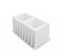 MagiDeal Stampo in Plastica con Due Cavità Resistente Cassaforma Durevole Attrezzatura da Cantiere per Officine di Prefabbricazione, Lavori Municipali, B