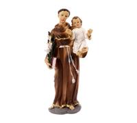 MagiDeal Statua della Sacra Famiglia Cattolica in Resina, Collezione Regalo per la Casa, Statuetta Religiosa di Gesù, Scultura per Feste, Camera da Letto, 2 Persone 9x6x20cm