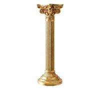MagiDeal Statua di pilastro Romano, Statua, Regalo di Colonna Romana, Scultura di Colonna Romana, per la Decorazione del Tavolo del Matrimonio nel, Oro