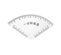 MagiDeal Stencil per sopracciglia bianco, accessori per principianti, formato da viaggio, facile da usare, leggero, versatile, strumento per modellare le