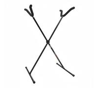 MagiDeal Supporto Espositore Alluminio Stand Modello Regolabile Portatile Cradle Spugna Protezione Adatto a Collezionisti Laboratorio Manutenzione Riparazione, Nero