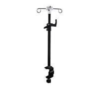 MagiDeal Supporto per Asta Portaflebo, Morsetto Da Tavolo, Supporto per Tubo di Alimentazione, Letto, Clinica Domestica, Supporto per Sacca per Flebo