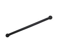 MagiDeal Supporto per Bandiera, Braccio di Ricambio per lampione, Parte Decorativa per lampione, Braccio Trasversale per lampione da Giardino, palo per Prato, Palla Nera da 41 Cm