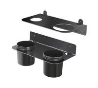 MagiDeal Supporto per Imbuto per Olio, Rimorchio, Negozio, Facile Da Installare, Capannone, Garage, Resistente, Nero