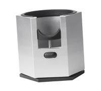 MagiDeal Supporto per Pressino per Caffè, Supporto per Portafiltro, Pressino Portatile, Antiscivolo, Regolabile in Lega di Alluminio per Ristoranti, Rombo d'argento
