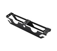 MagiDeal Supporto per smerigliatrice angolare, supporto da parete a 2 vani, facile da installare con gancio per cavo, per smerigliatrice angolare per spazio di
