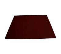 MagiDeal Tappeto antiscivolo per batteria jazz, protegge il pavimento per batteristi da studio di batteria elettrica, regalo, Quadrato Rosso