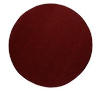 MagiDeal Tappeto antiscivolo per batteria jazz, protegge il pavimento per batteristi da studio di batteria elettrica, regalo, Rosso Rotondo