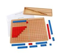 MagiDeal Tavola di addizione e sottrazione per Bambini in Legno per la Scuola, sussidi didattici logici, Giocattoli sensoriali, Giocattoli educativi di