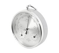 MagiDeal Termometro E Igrometro 3 in 1 per Uso Domestico, per Tutte Le Stagioni, Preciso per Camera Da Letto E Ufficio, Argento