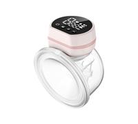 MagiDeal Tiralatte Elettrico Portatile Tiralatte Forniture con Display a Basso Rumore Intelligente Pratica Pompa per Il Latte Mamma da Donna, ROSA