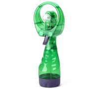 MagiDeal Ventilatore Portatile a Nebulizzazione con Flusso d'Aria Potente E Nebbia Fine Pale Morbide in Pvc Antigraffio Serbatoio con Spruzzo Rinfrescante, Emerald Green