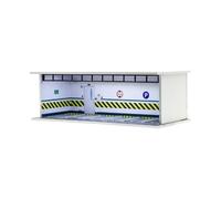 MagiDeal Vetrina espositiva per modellini di Auto in 1:64, vetrina, espositore per Ruote pressofuse, espositore per modellini di Auto per Bambole,