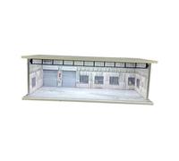MagiDeal Vetrina per Esposizione di Modelli di Auto in 1/64, Scena di parcheggio simulata, Accessorio Fotografico, Scatola Decorativa per Esposizione di, Style F