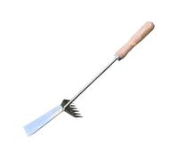 MagiDeal Weeding Puller Weeds Pulling Tool Manual Weeder Multifunctional Weeder Portable Weeding Puller Pratico da Trasportare Piccolo E Leggero Mate, Manico in Legno