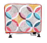 MAGIE DI CASA Copri affettatrice in cotone cm.38x44x29 Made in Italy (RITMO ROSSO)