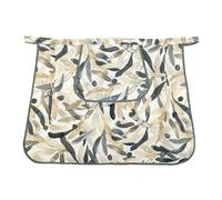 MAGIE DI CASA Grembiule da cucina a vita CARISMA cm.50x70 con tascone centrale Made in Italy (GRIS GRIGIO SC)