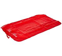 Magie di Casa Porta Posate in panno cm.35x62 ricamato - per 12 posate - imbustato a 1 - made in italy (ROSSO)