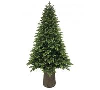 Magie di Natale Albero di natale con Tronco "Dolomiti" in PE Effetto Real Touch 210 cm