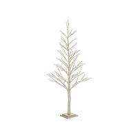 Magie di Natale Albero luminoso "Glad", Ramo con led a luce calda Decorazione da interno (180 cm, Champagne)
