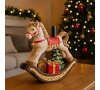 Magie di Natale Base Albero Chaim a Forma di Cavalluccio a Dondolo Alta 63,2 cm