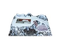 Magie di Natale Base per Scena Villaggio Natalizio Monte Bianco Montagna in Rilievo innevata 42 cm