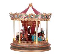 Magie di Natale Carosello Animato per Decorazioni Natalizie da 24 x 24 x 25,5