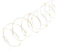 Magie di Natale Catena di 400 microled bianco caldo per decorazioni natalizie