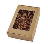 Magie di Natale Confezione da 48 pigne di Pino da 4 cm l'una per Decorazioni Natalizie (Marrone)