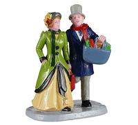 Magie di Natale Decorazione Shopping Vintage per Villaggio di Natale e presepe