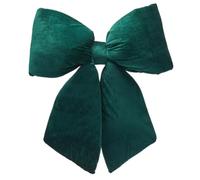 Magie di Natale Fiocco in Velluto per Decorazioni Natalizie da 63 cm (Verde)