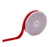 Magie di Natale Nastro Decorativo in Velluto di Colore Rosso per Il Natale di 10 mt