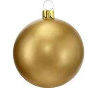 Magie di Natale Pallina per albero di Natale decorato, color Oro, Gonfiabile (Diametro 45 cm)
