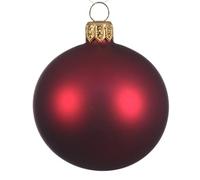 Magie di Natale Palline per albero di Natale in vetro (4 sfere da 10 cm)