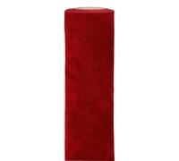 Magie di Natale Rotolo in Tessuto Vellutato da 30 cm x 3 mt (Rosso)