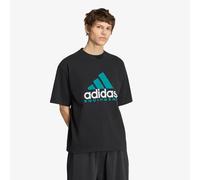 Adidas EQUIPMENT LOGO TEE men Shortsleeves black in taglia:L