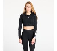 Magietta adidas Hypergam Training Cropped ong Seeve ong-Seeve Top Back/ White L