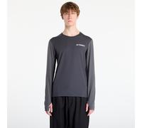 Adidas Multi Synthetic Long Sleeve Base Layer Grigio L Uomo