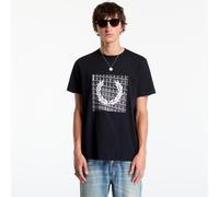 Magietta FRED PERRY aure Wreath Graphic Tshirt Back L