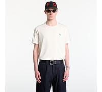 Magietta Fred Perry Contrast Tape Ringer T-Shirt Ecru L