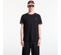 Fred Perry - Twin Tipped T-Shirt - - Tops - Uomo - Nero - L