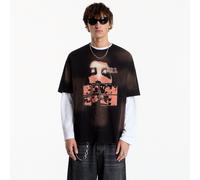Magietta MISBHV 7:30 Pm akefront Spot Wash Back T-Shirt UNISEX Washed Back L