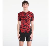 Under Armour Heatgear Printed Short Sleeve T-shirt Rosso L Uomo