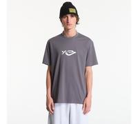 Magietta Y-3 iquid ogo Short Seeve T-Shirt Grey Five L