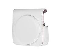 MAGILL Cassa protettiva della fotocamera PU. Borsa in pelle for tracolla regolabile Accessorio for fotocamera adatto for Fujifilm Instax Square SQ6 Borsa fotografica (Color : Light Green)